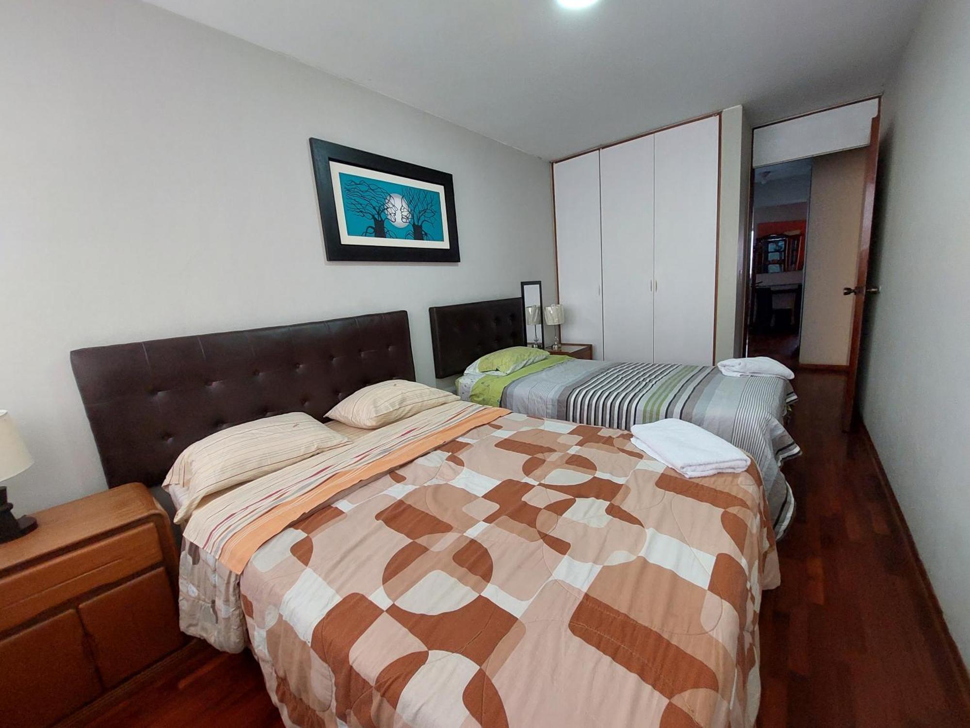 Departamento Temporal Pardo Apartment Lima Bagian luar foto
