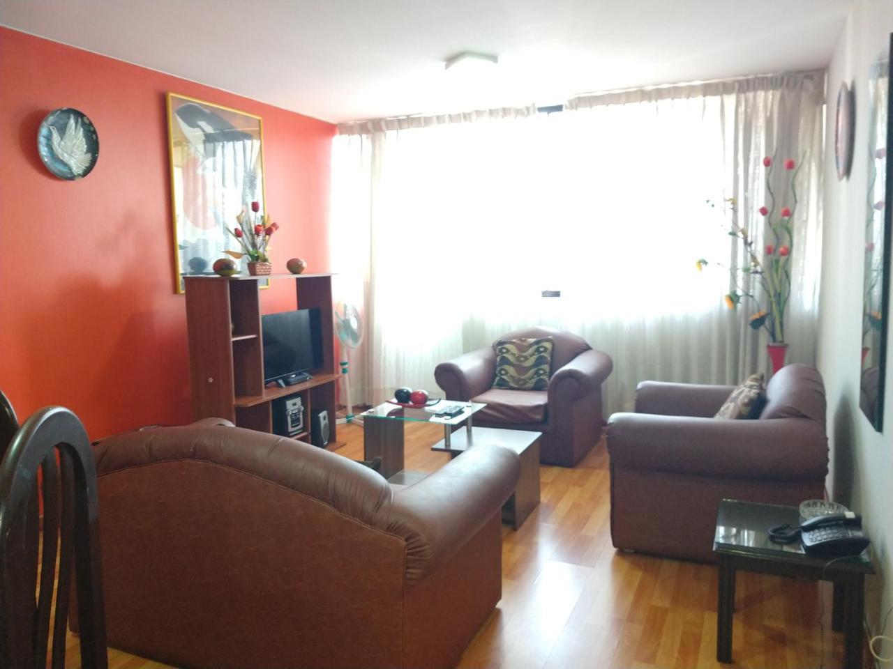 Departamento Temporal Pardo Apartment Lima Bagian luar foto